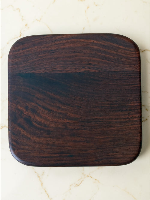 Dhaara Sheesham Tarkashi Tray (6 × 6”)
